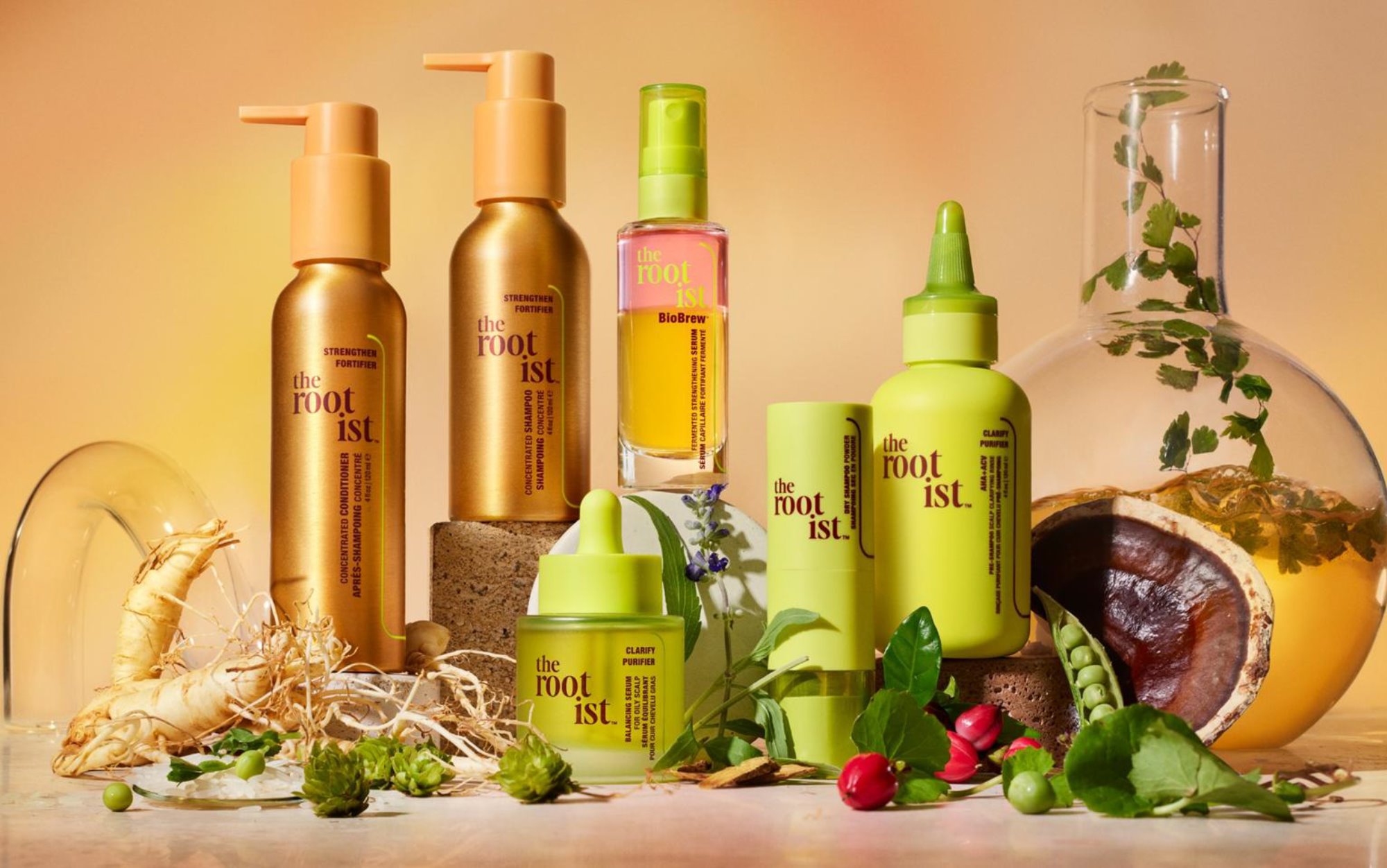 A group of bottles of beauty products

AI-generated content may be incorrect.